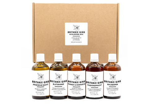 Britanix Gins Schlemmer Box (5 x 100ml / 40% Vol)