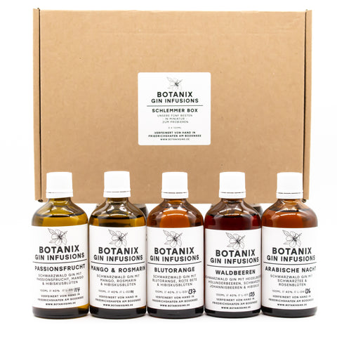 Britanix Gins Schlemmer Box (5 x 100ml / 40% Vol)