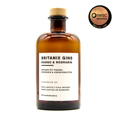 Britanix Mango & Rosmarin Gin (500ml / 40% Vol)