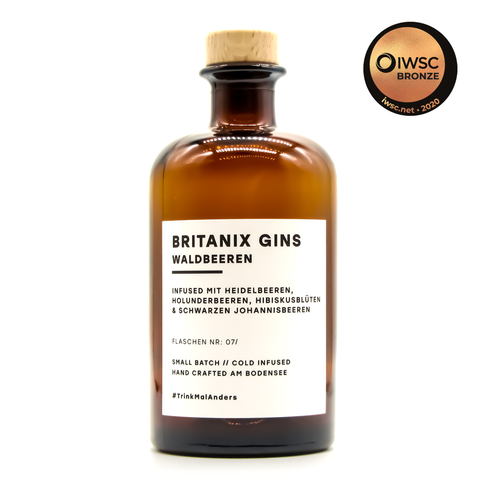 Britanix Waldbeeren Gin (500ml / 40% Vol)