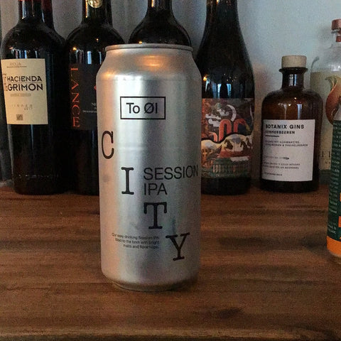 To Øl City IPA (440ml) inkl. €0,25 Pfand